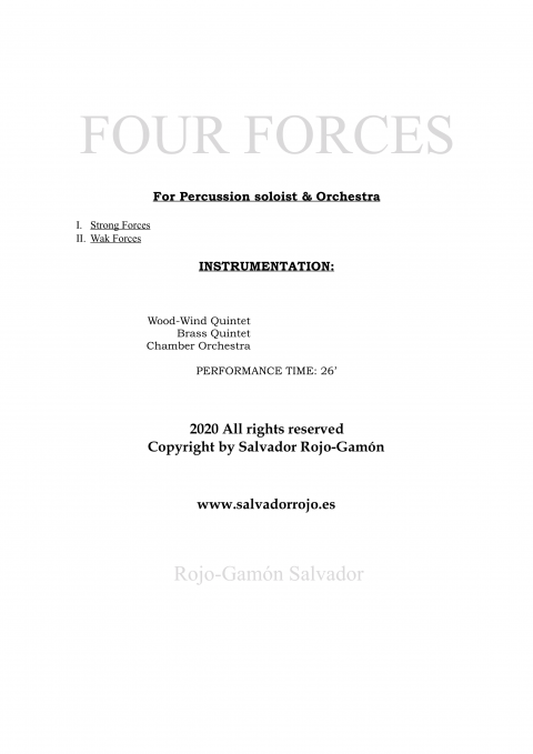 Four Forces-Salvador Rojo Gamón